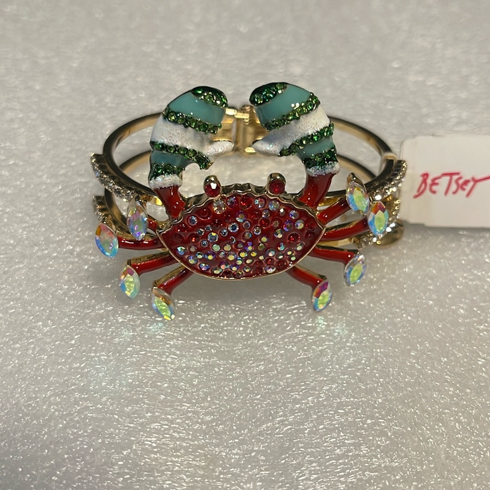 Betdey Johnson crab bracelet